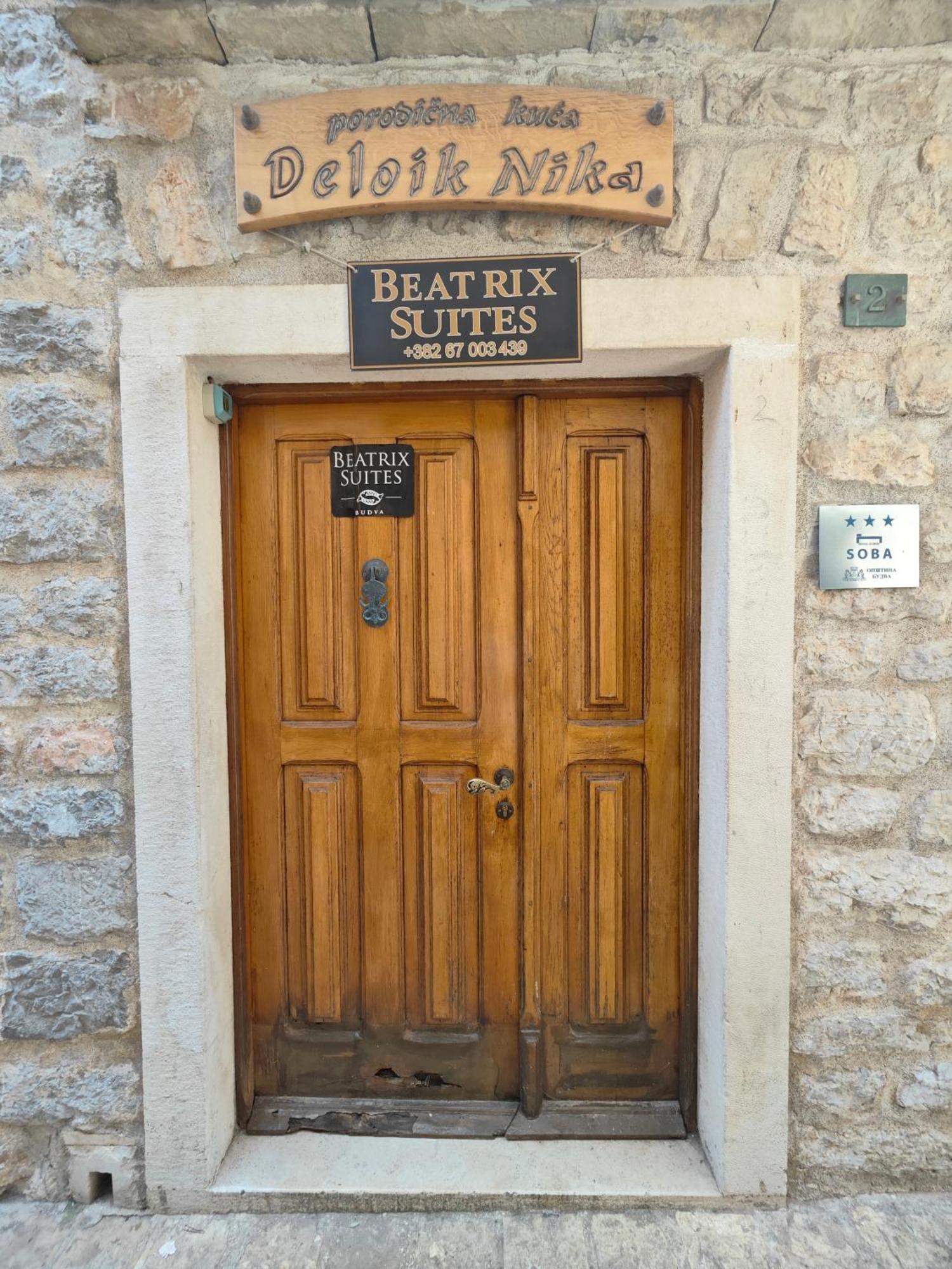 Beatrix Suites Budva Eksteriør billede